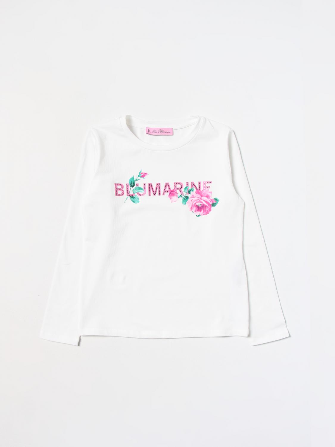 Miss Blumarine T-Shirt MISS BLUMARINE Kids colour White