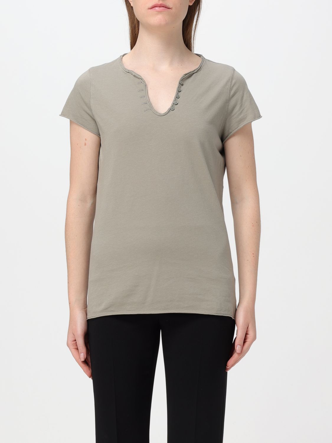 Zadig & Voltaire T-Shirt ZADIG & VOLTAIRE Woman colour Grey