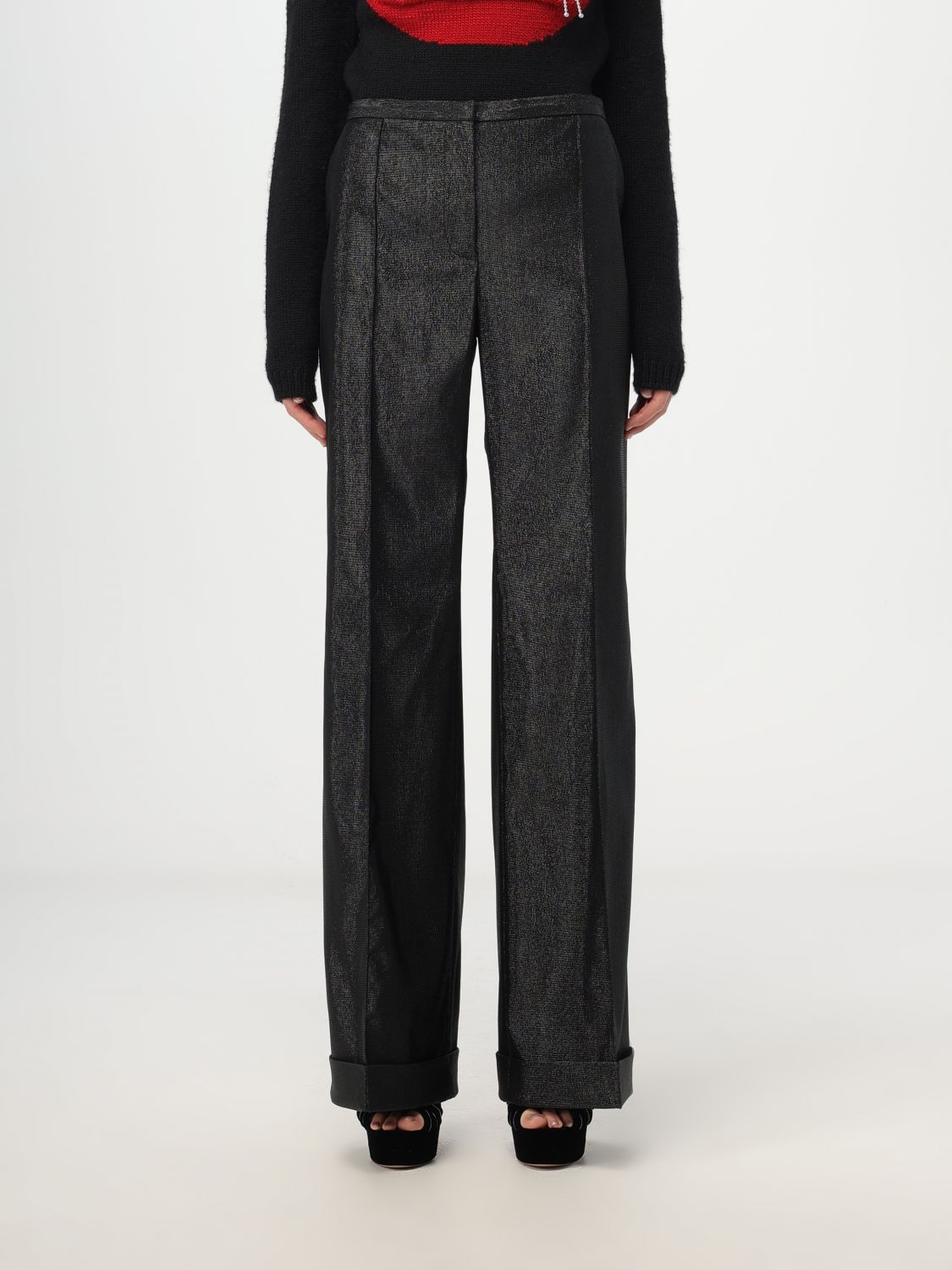 Philosophy Di Lorenzo Serafini Trousers PHILOSOPHY DI LORENZO SERAFINI Woman colour Black