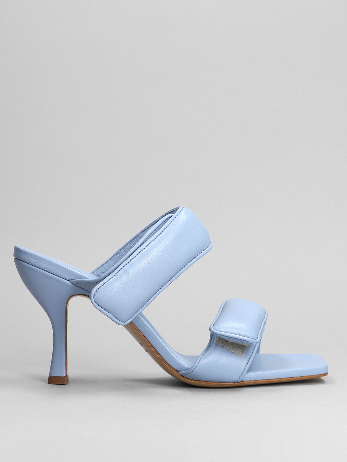 Gia Borghini Heeled Sandals GIA BORGHINI Woman colour Sky Blue