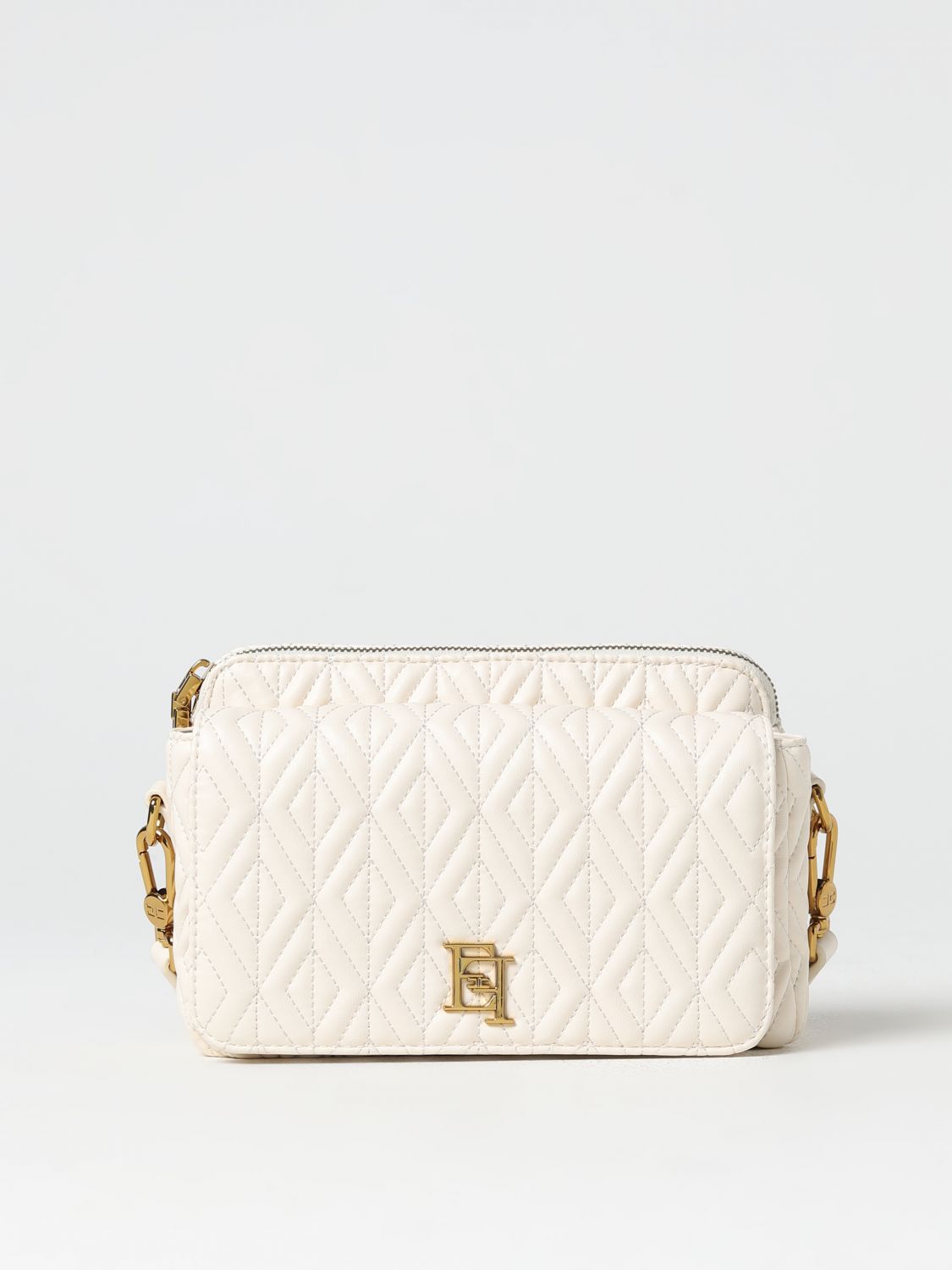 Elisabetta Franchi Crossbody Bags ELISABETTA FRANCHI Woman colour Ivory