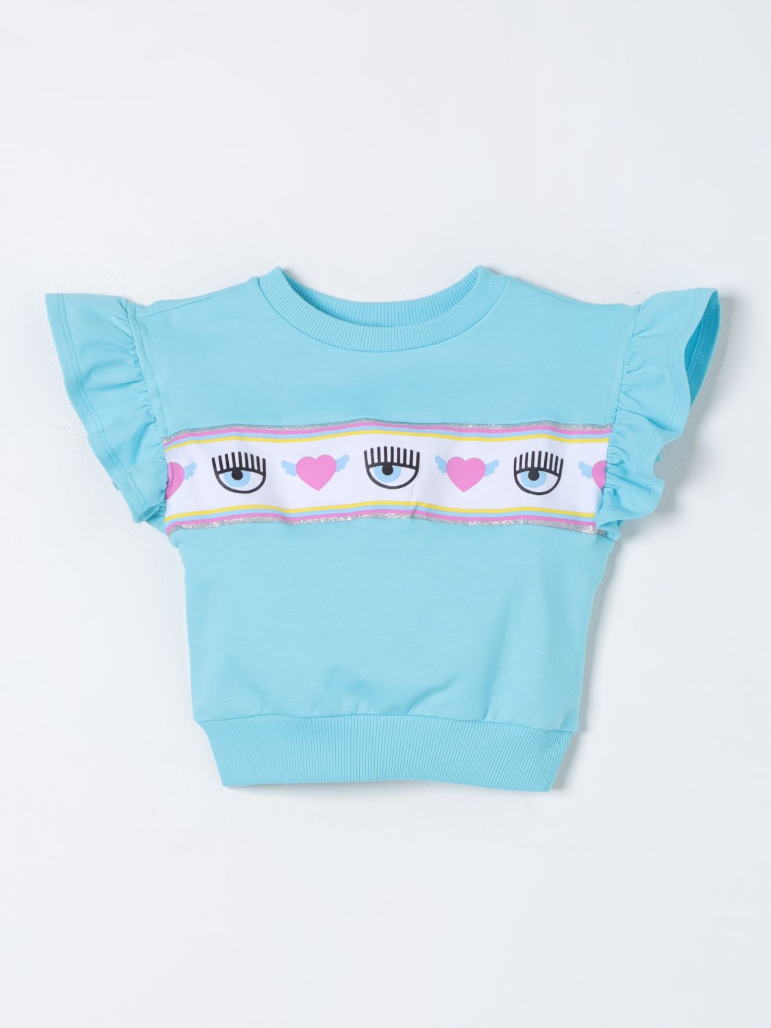 CHIARA FERRAGNI Jumper CHIARA FERRAGNI Kids colour Blue