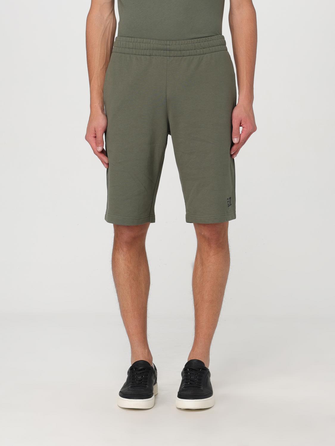 EA7 Short EA7 Men color Green