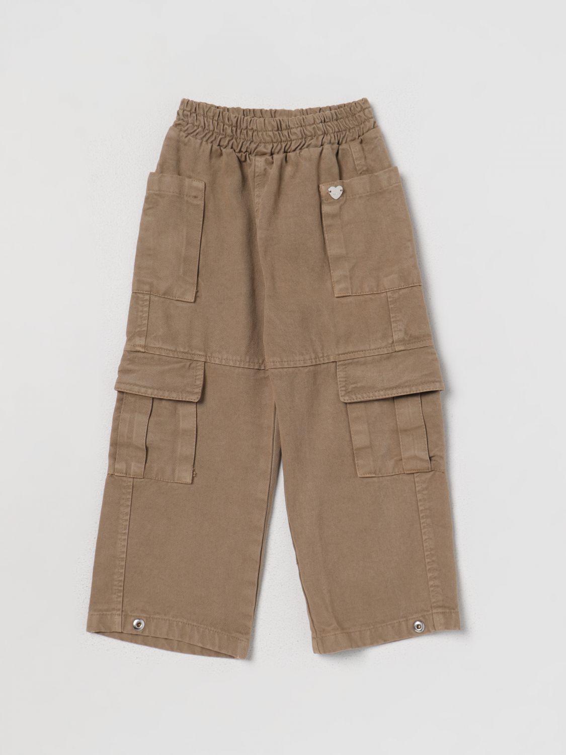 Monnalisa Trousers MONNALISA Kids colour Natural