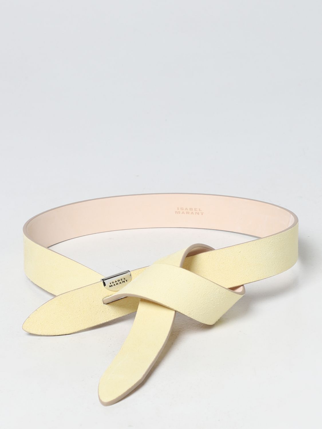 Isabel Marant Belt ISABEL MARANT Woman colour Yellow