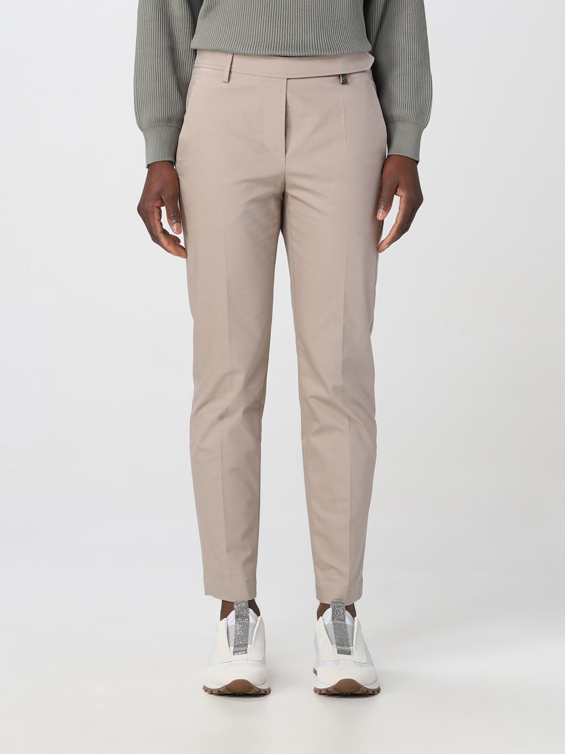 Brunello Cucinelli Trousers BRUNELLO CUCINELLI Woman colour Beige