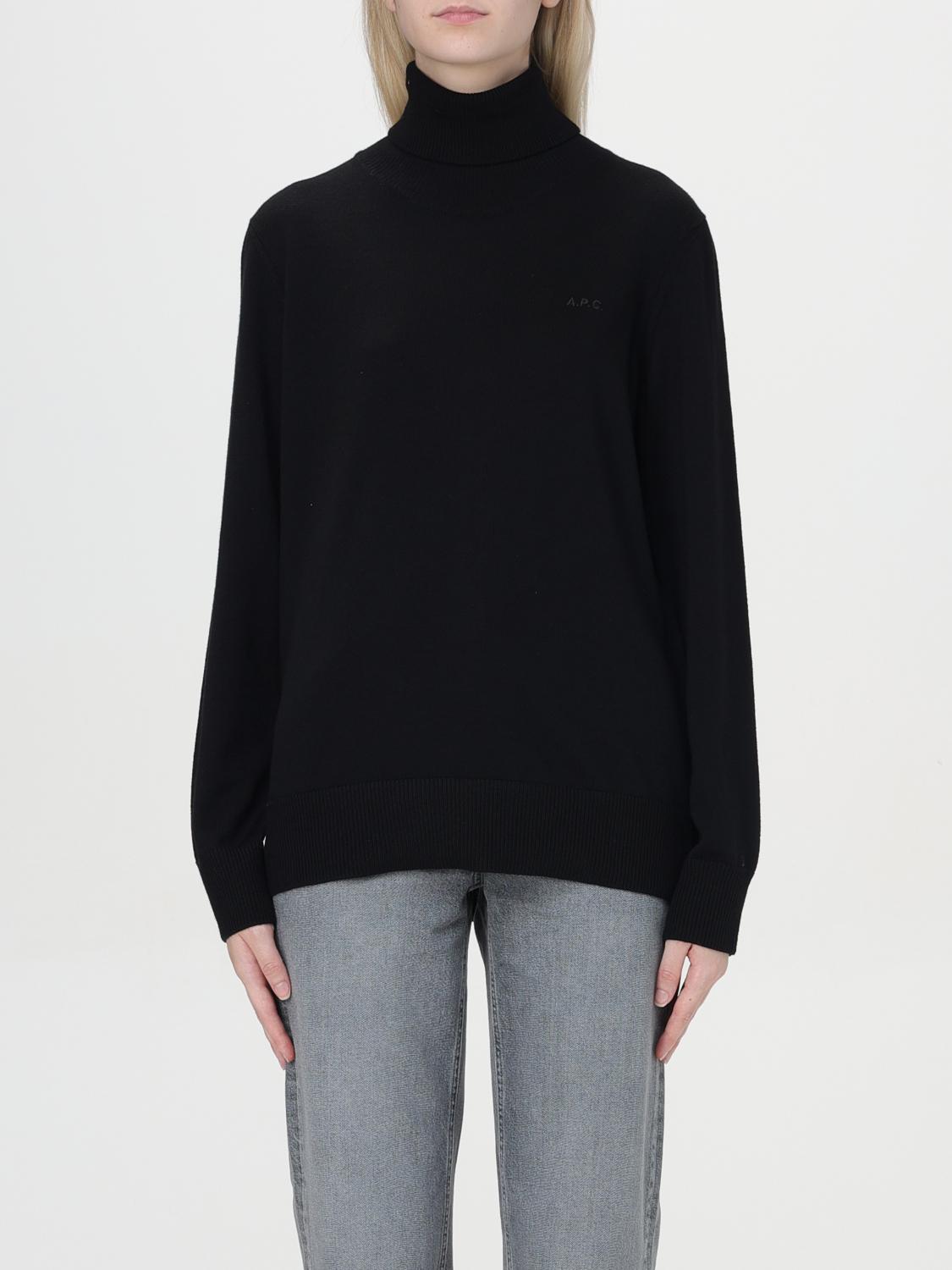 A.P.C. Sweater A. P.C. Woman color Black