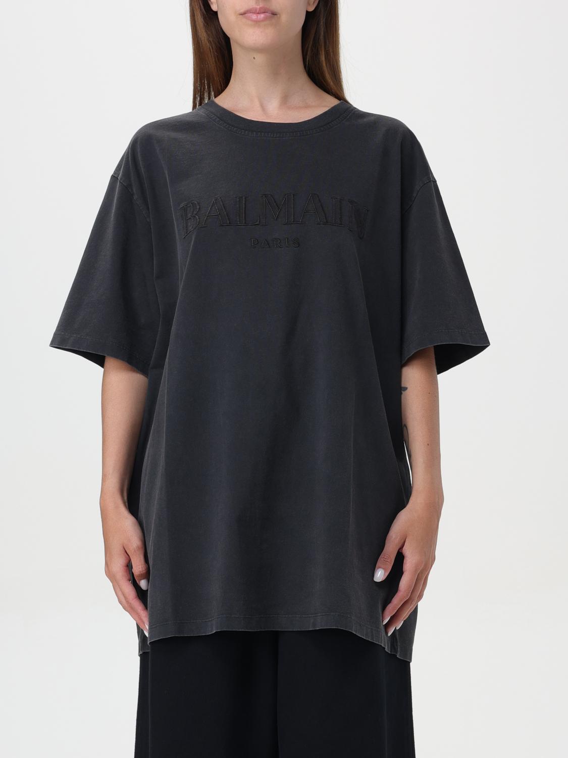 Balmain T-Shirt BALMAIN Woman color Grey