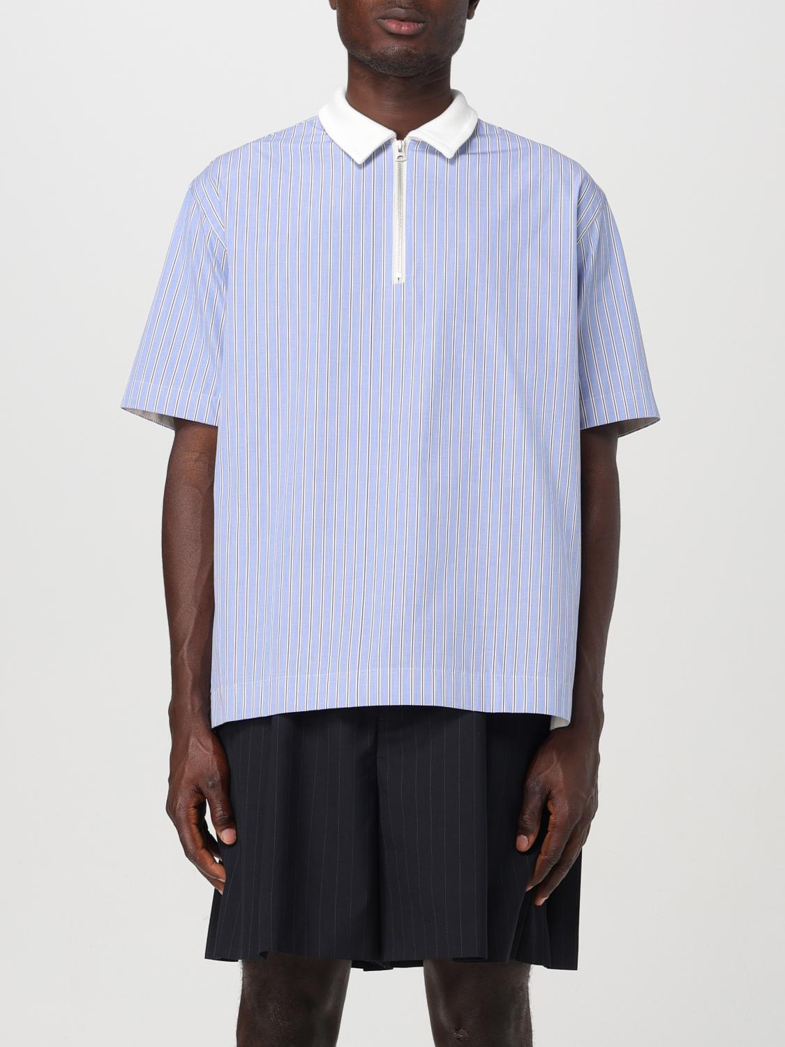 Sacai Polo Shirt SACAI Men color Gnawed Blue