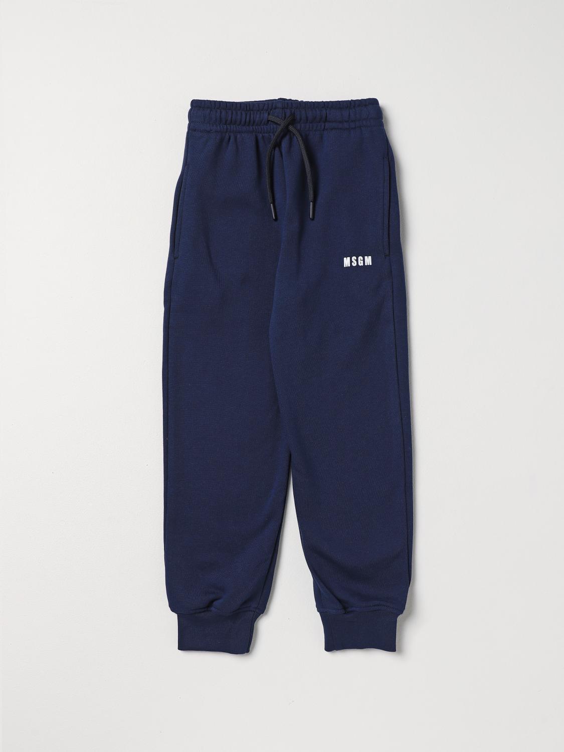 Msgm Kids Trousers MSGM KIDS Kids colour Blue