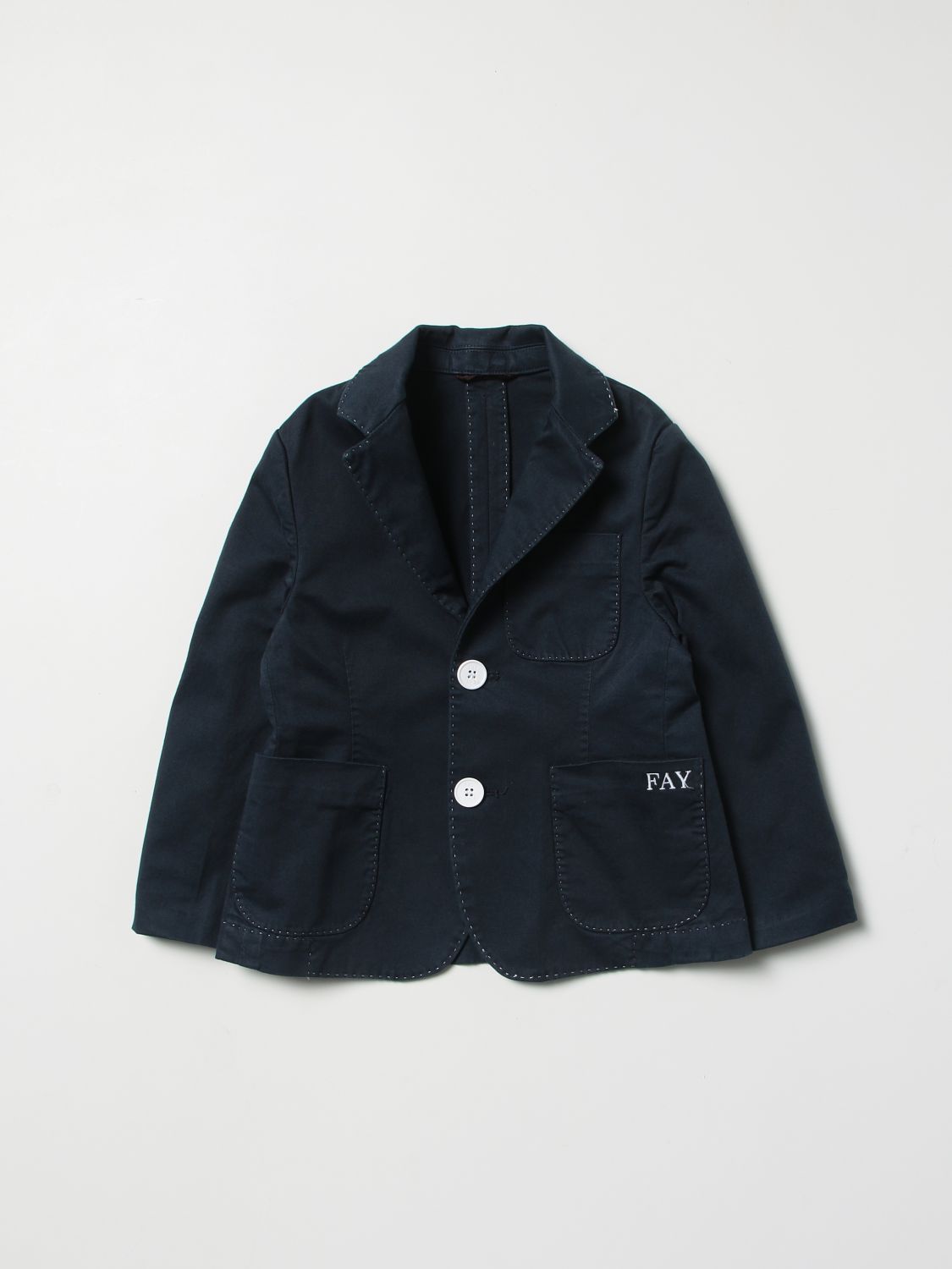 Fay Jacket FAY Kids colour Blue