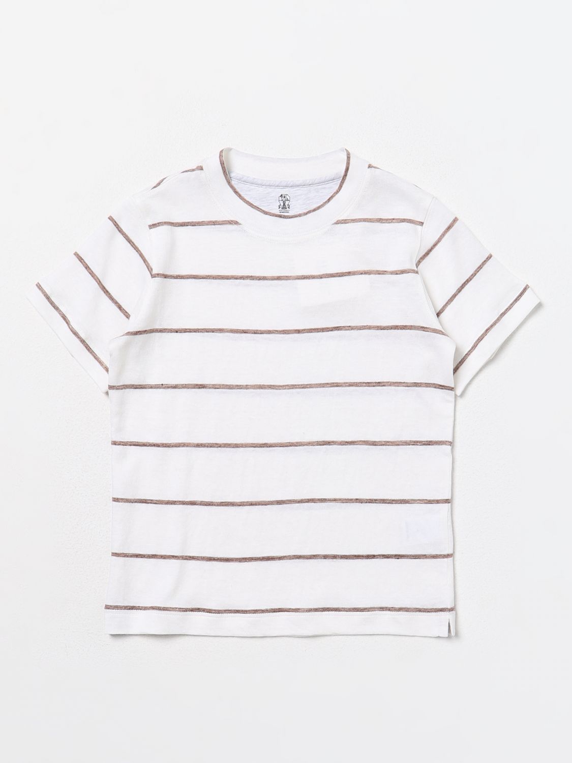 Brunello Cucinelli T-Shirt BRUNELLO CUCINELLI Kids colour White