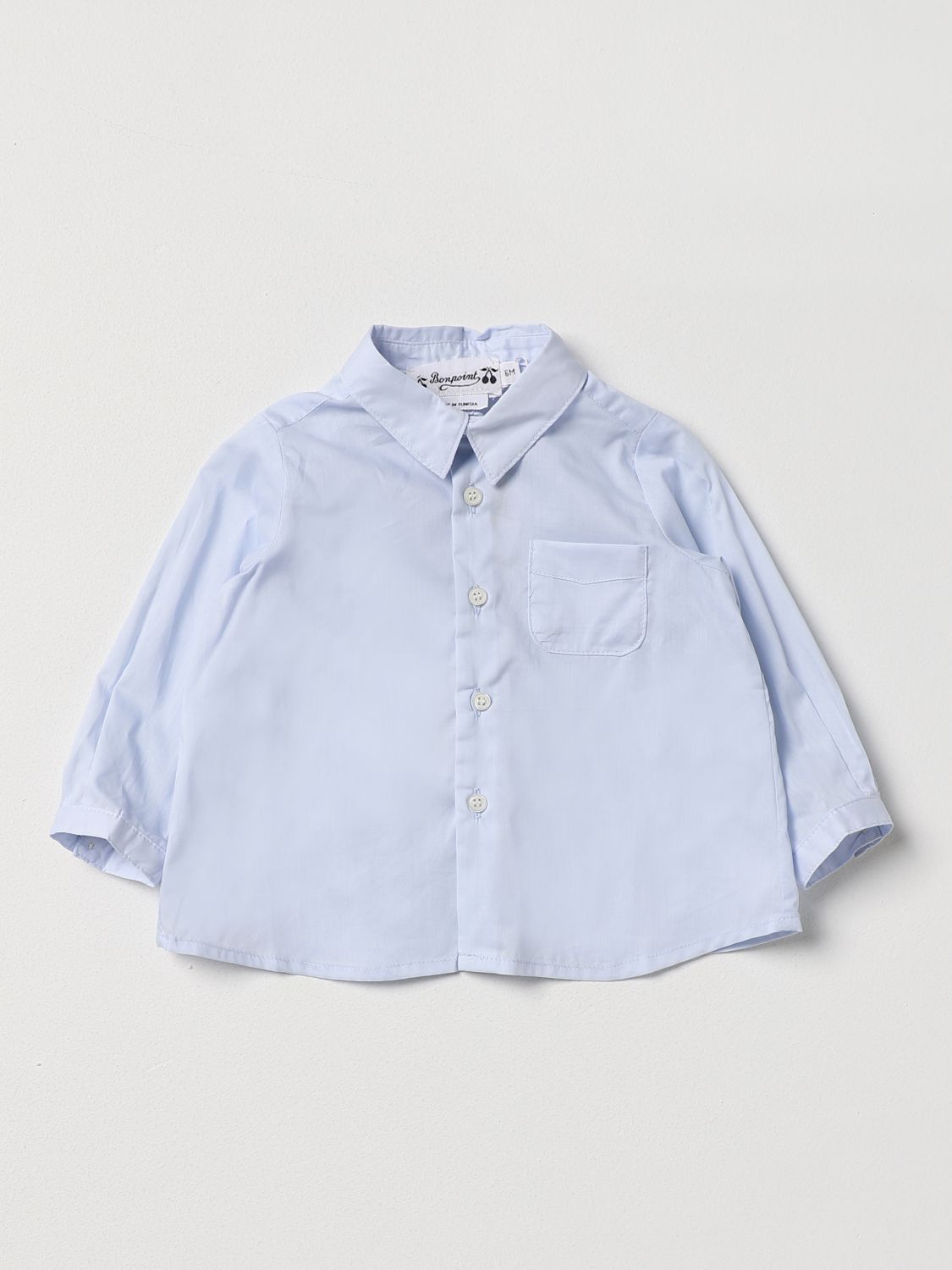 Bonpoint Shirt BONPOINT Kids colour Sky Blue