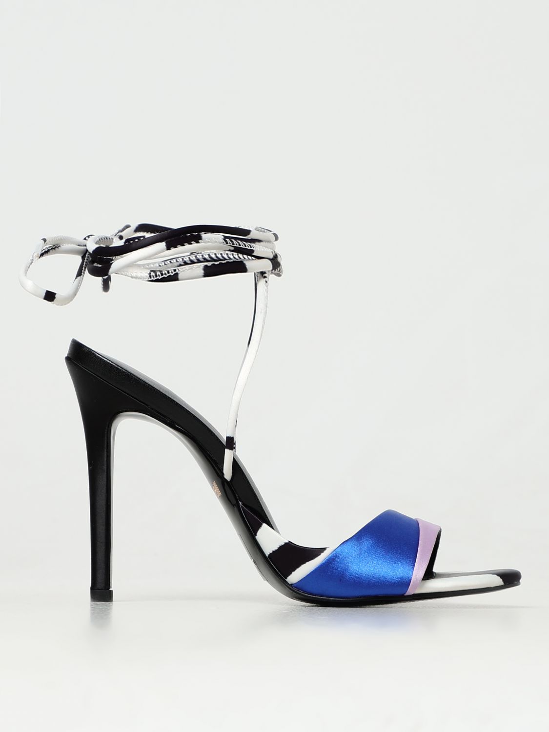 Just Cavalli Heeled Sandals JUST CAVALLI Woman colour Blue