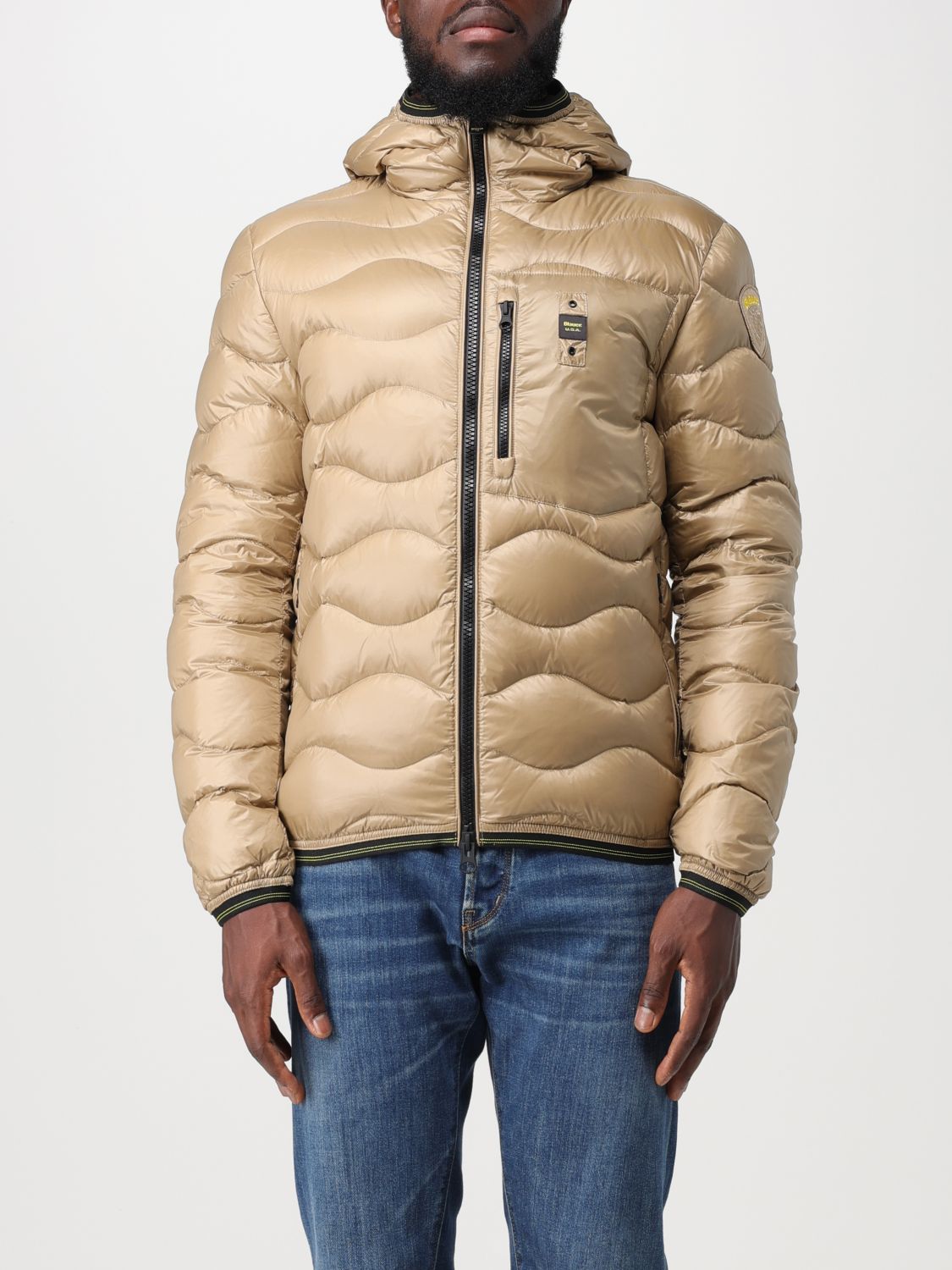 Blauer Jacket BLAUER Men colour Biscuit