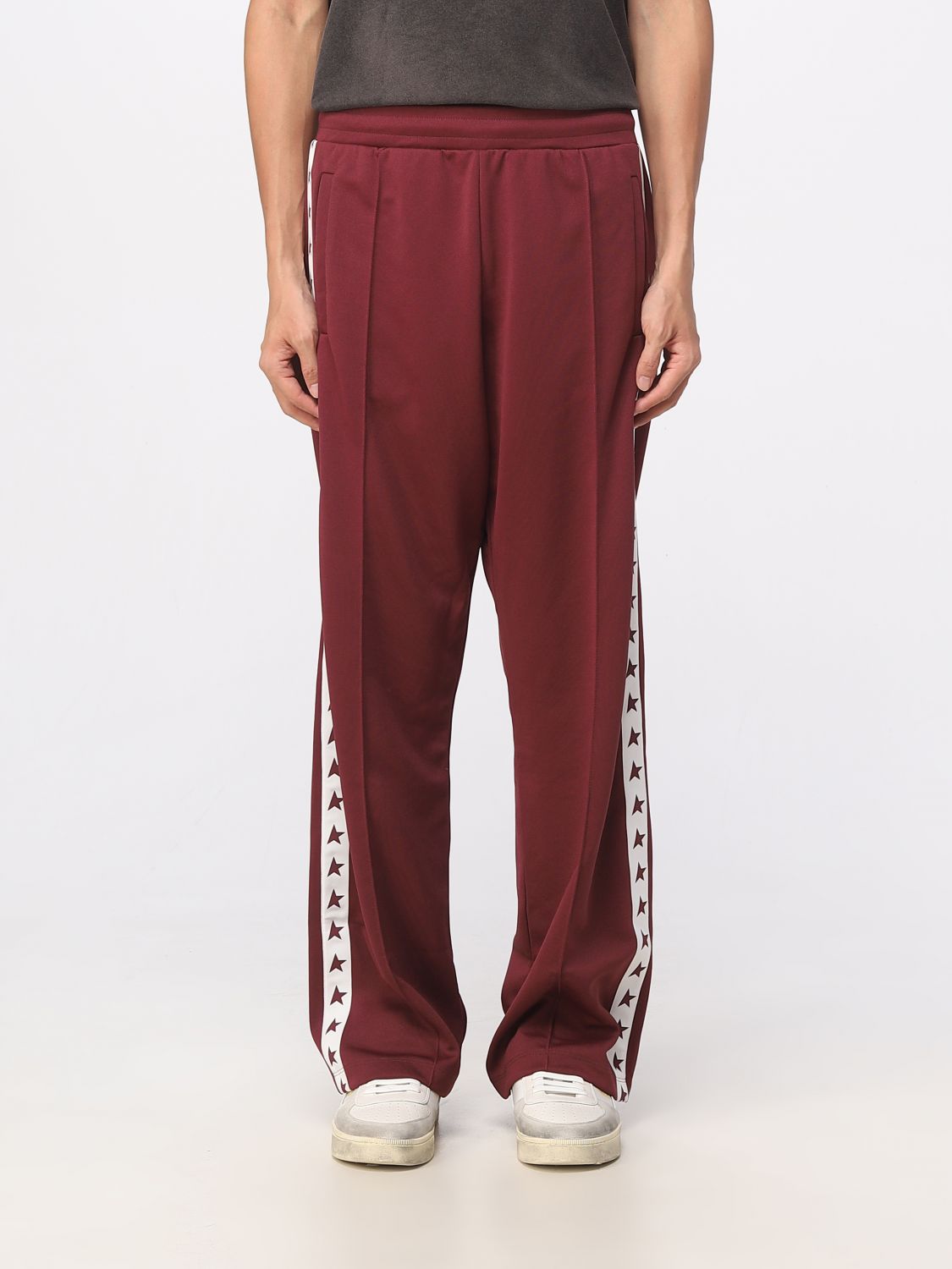 Golden Goose Trousers GOLDEN GOOSE Men colour Wine