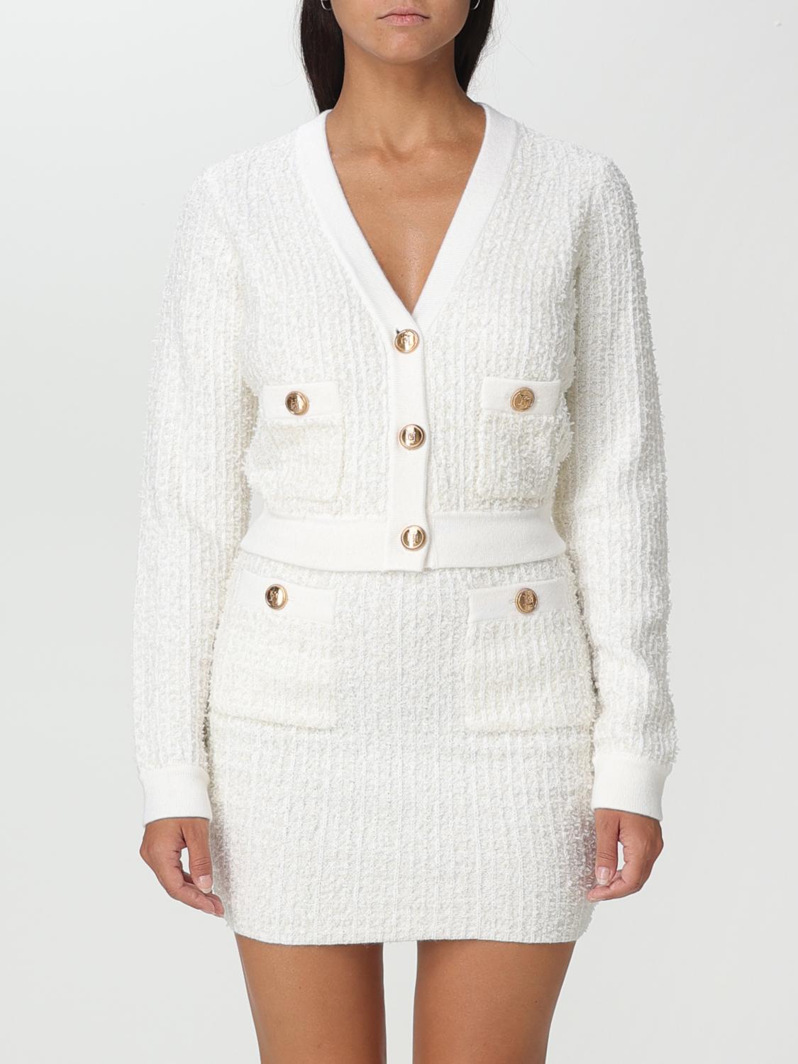 Elisabetta Franchi Jumper ELISABETTA FRANCHI Woman colour White