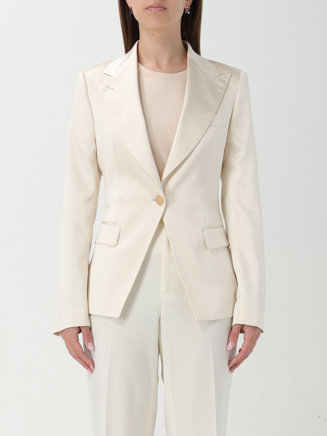 Tagliatore Jacket TAGLIATORE Woman colour White