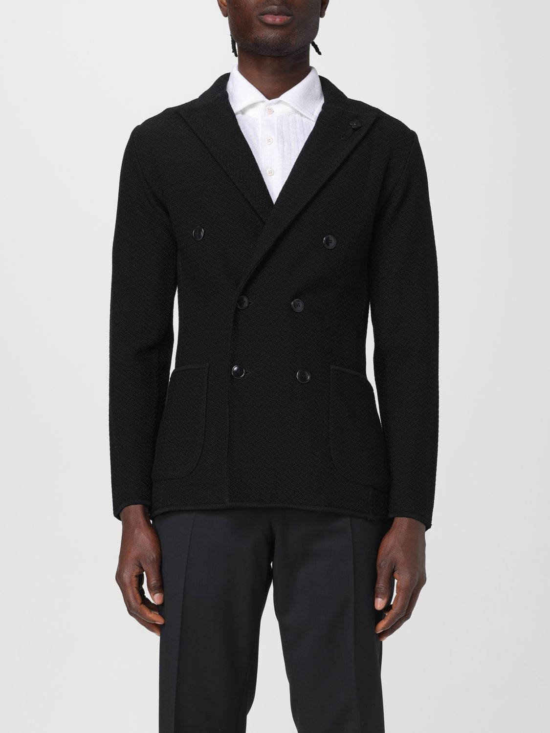 Lardini Jacket LARDINI Men colour Black