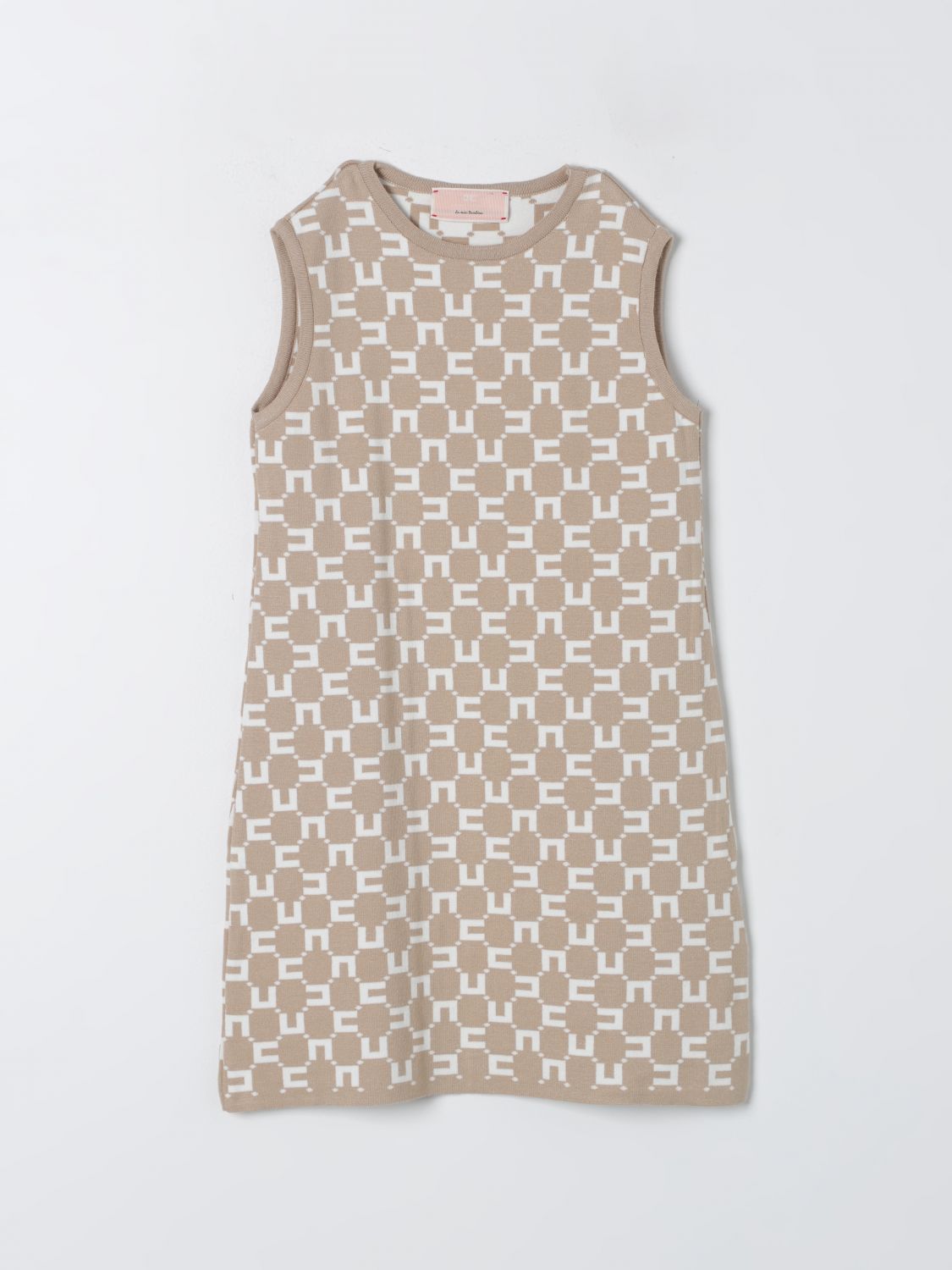 Elisabetta Franchi La Mia Bambina Dress ELISABETTA FRANCHI LA MIA BAMBINA Kids colour Sand