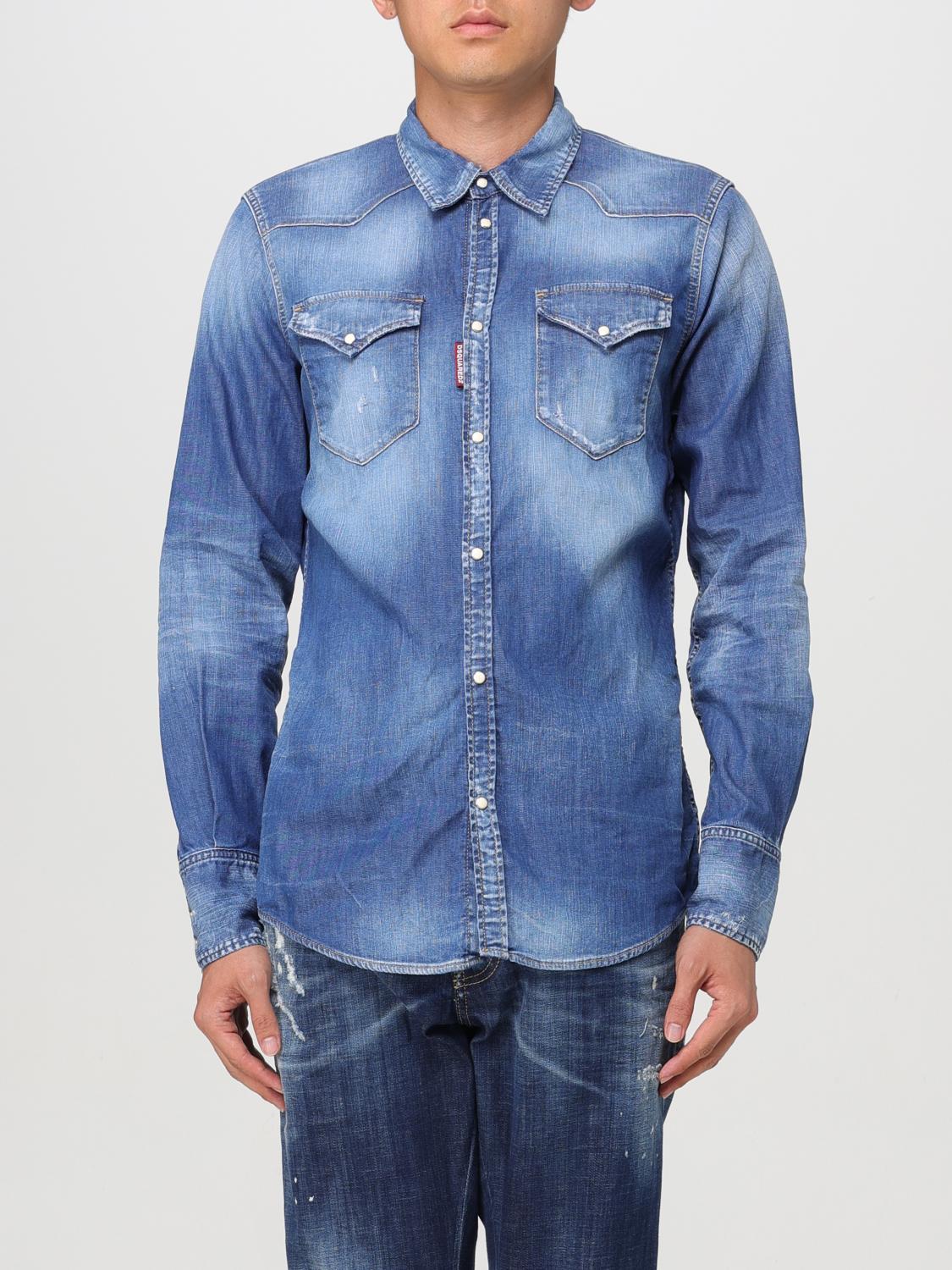 Dsquared2 Shirt DSQUARED2 Men color Blue