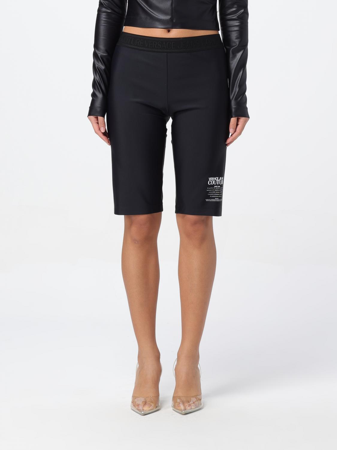 Versace Jeans Couture Short VERSACE JEANS COUTURE Woman colour Black