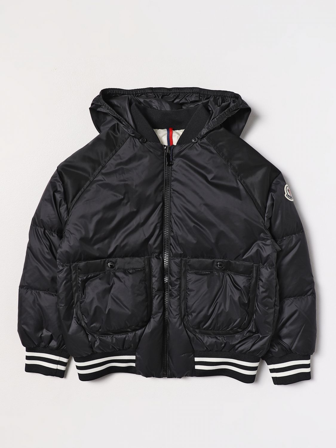 Moncler Jacket MONCLER Kids colour Black