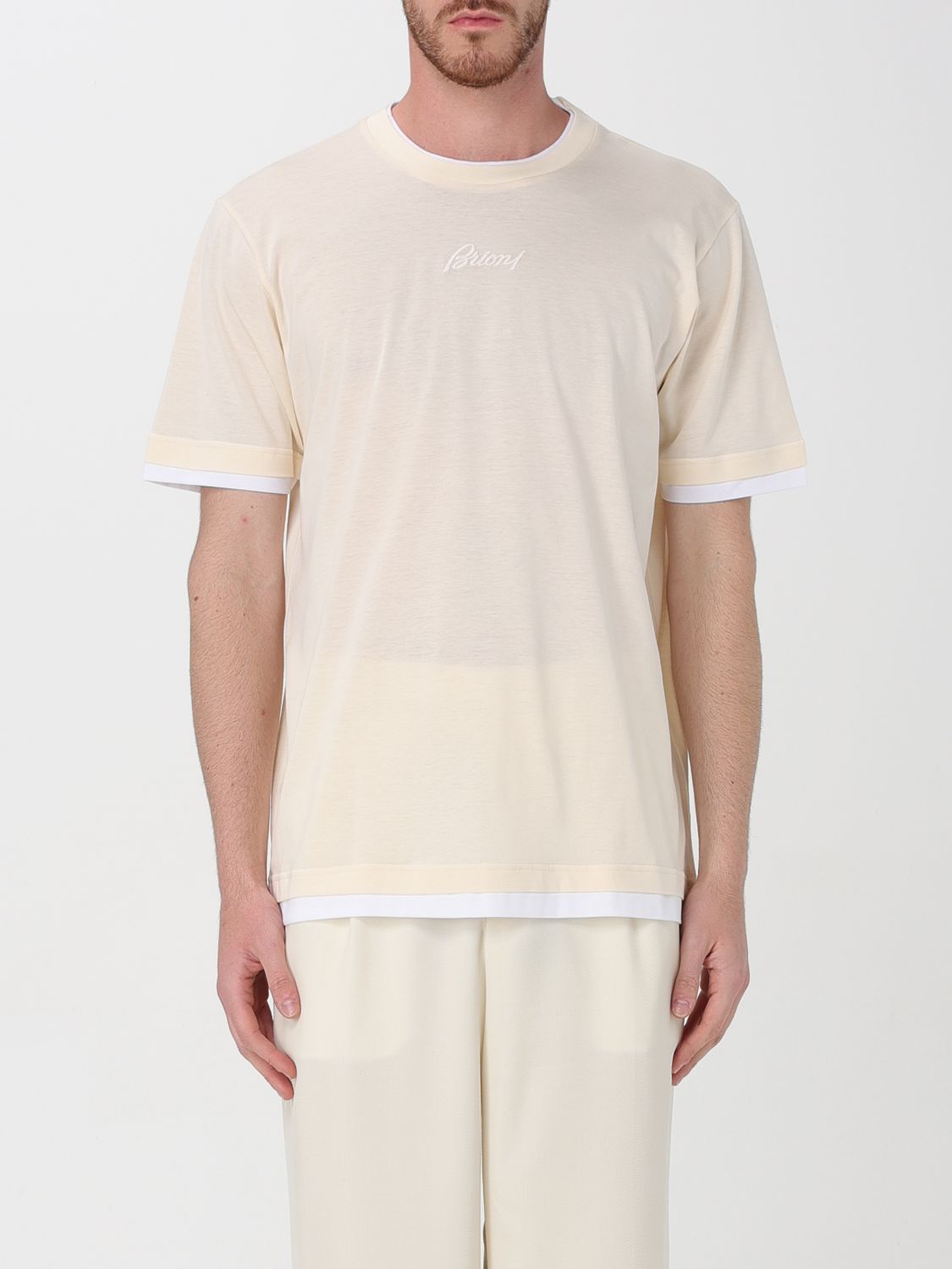 Brioni T-Shirt BRIONI Men color White