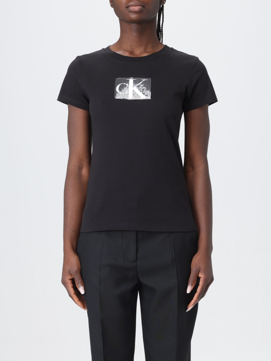 Ck Jeans T-Shirt CK JEANS Woman colour Black