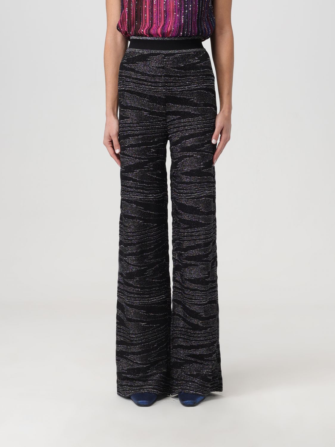 Missoni Trousers MISSONI Woman colour Black