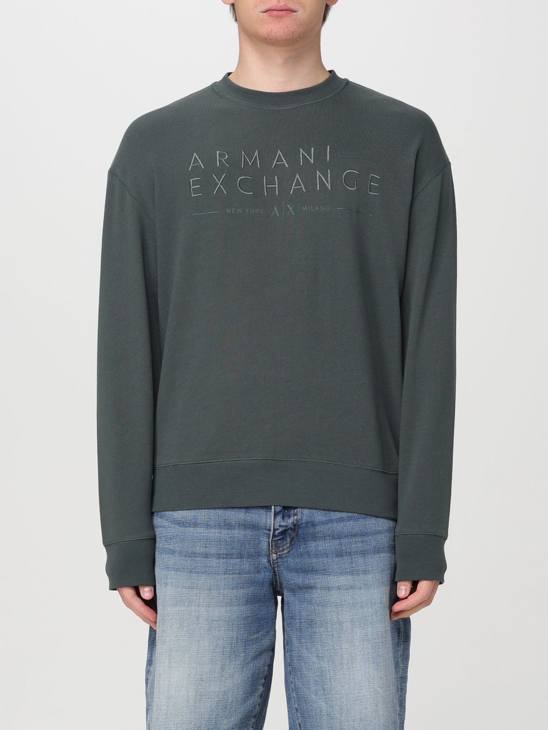 Armani Exchange Sweatshirt ARMANI EXCHANGE Men color Green