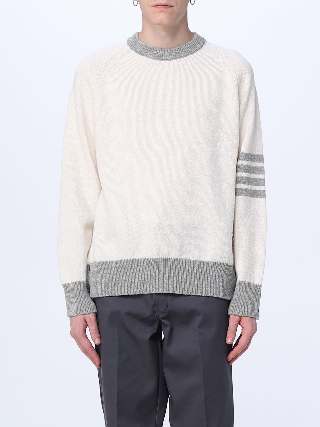 Thom Browne Jumper THOM BROWNE Men colour White