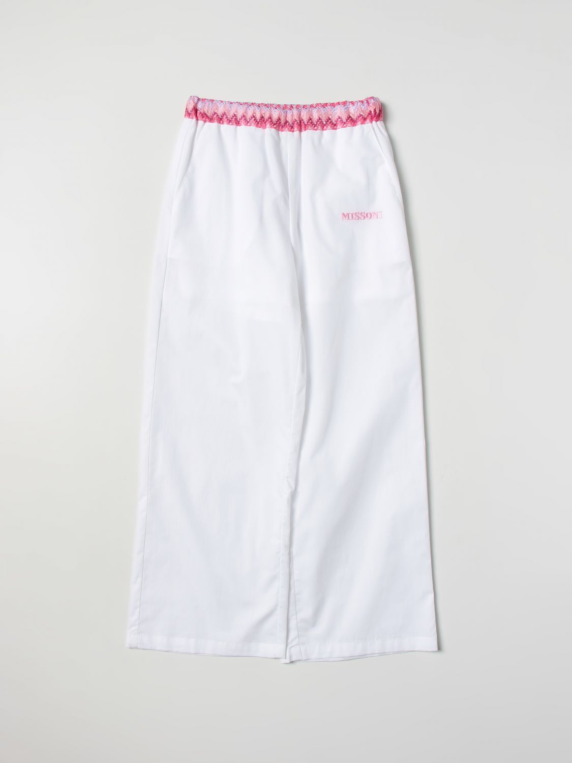 Missoni Trousers MISSONI Kids colour White