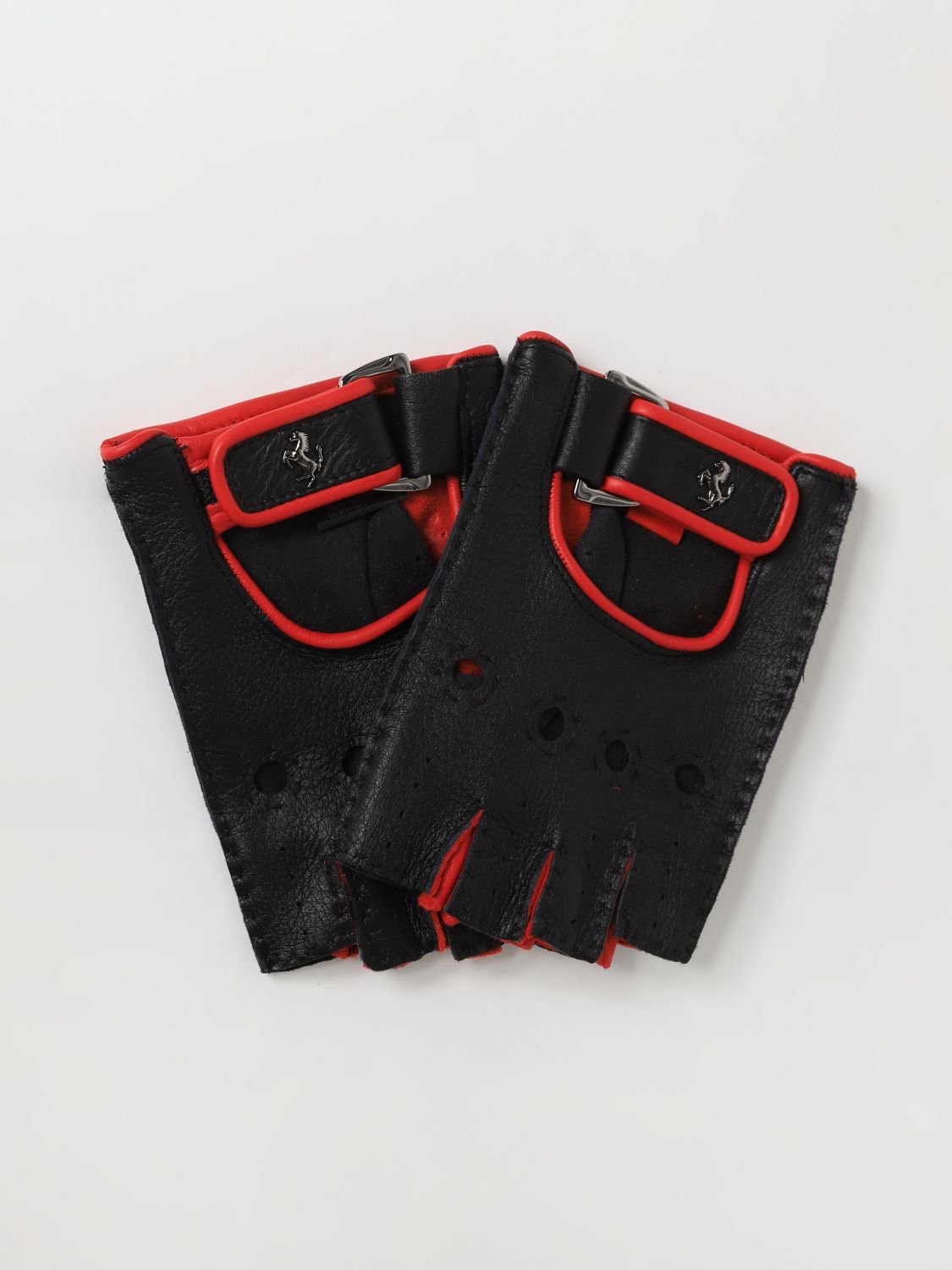 Ferrari Gloves FERRARI Men colour Black