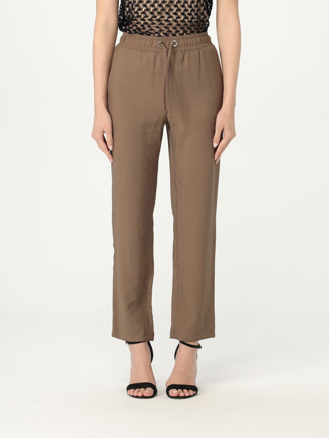 Liu Jo Trousers LIU JO Woman colour Green