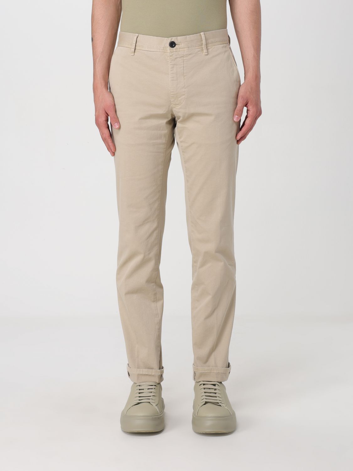 Incotex Trousers INCOTEX Men colour Beige