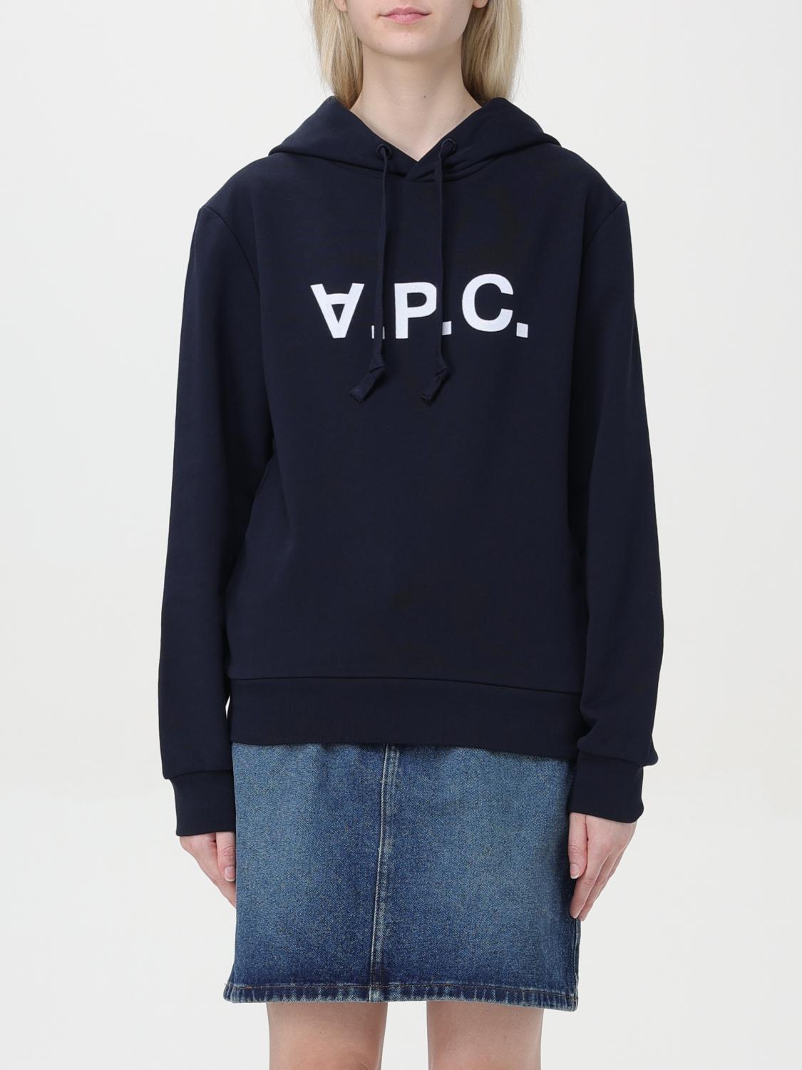 A.P.C. Sweatshirt A. P.C. Woman color Blue