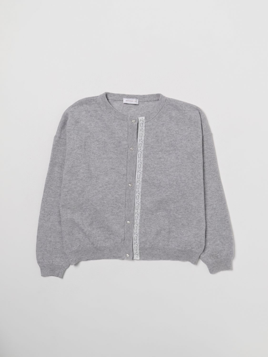 Monnalisa Jumper MONNALISA Kids colour Grey