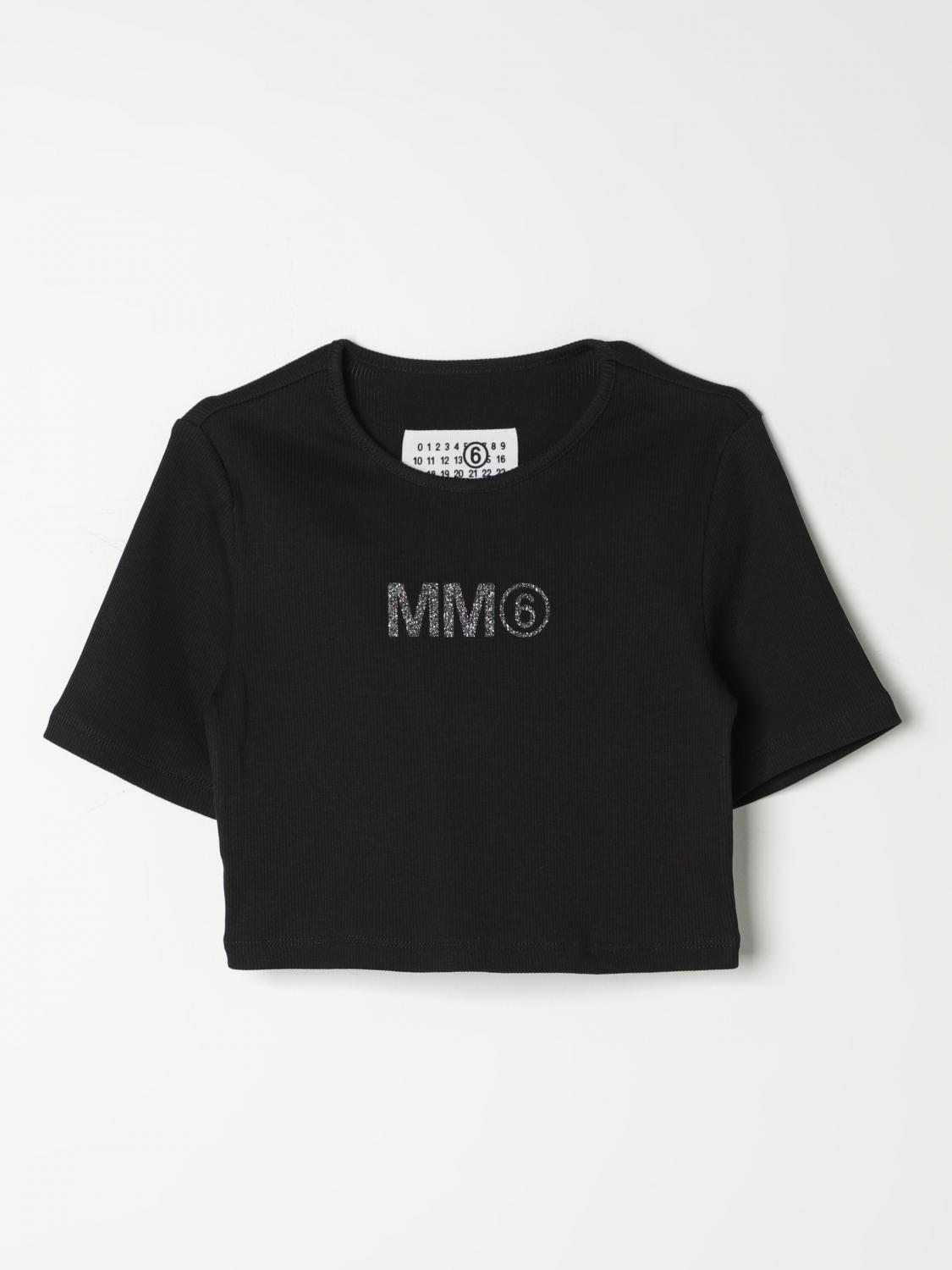 MM6 Maison Margiela T-Shirt MM6 MAISON MARGIELA Kids colour Black