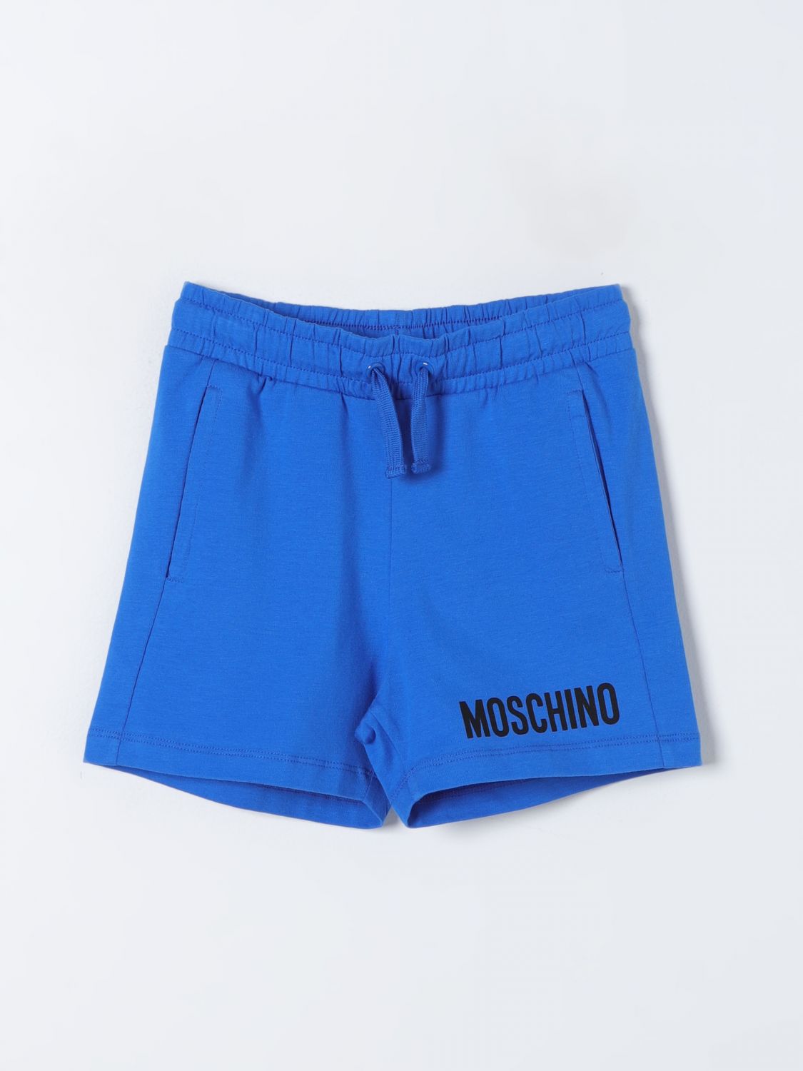  Trousers MOSCHINO KID Kids colour Royal Blue