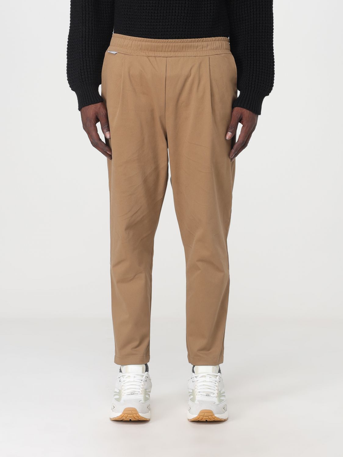 Family First Trousers FAMILY FIRST Men colour Beige