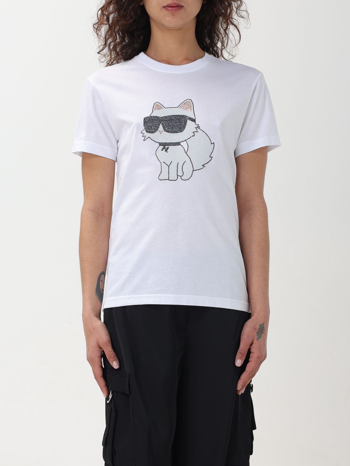 Karl Lagerfeld T-Shirt KARL LAGERFELD Woman colour White