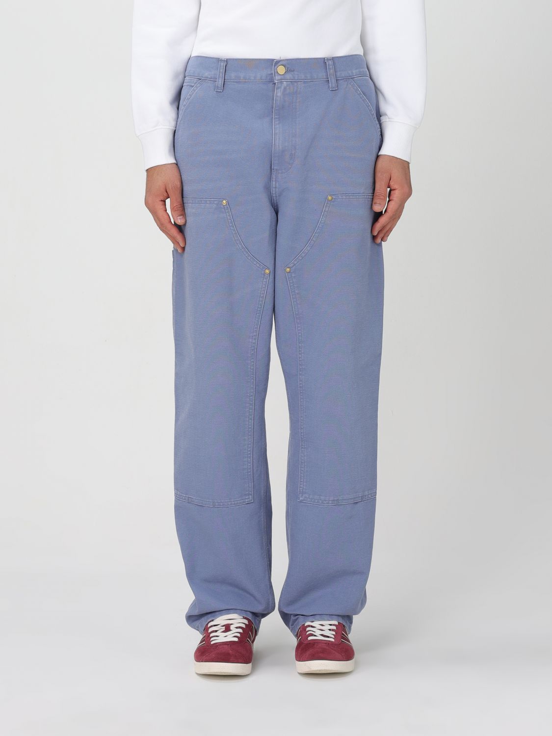 Carhartt WIP Trousers CARHARTT WIP Men colour Gnawed Blue