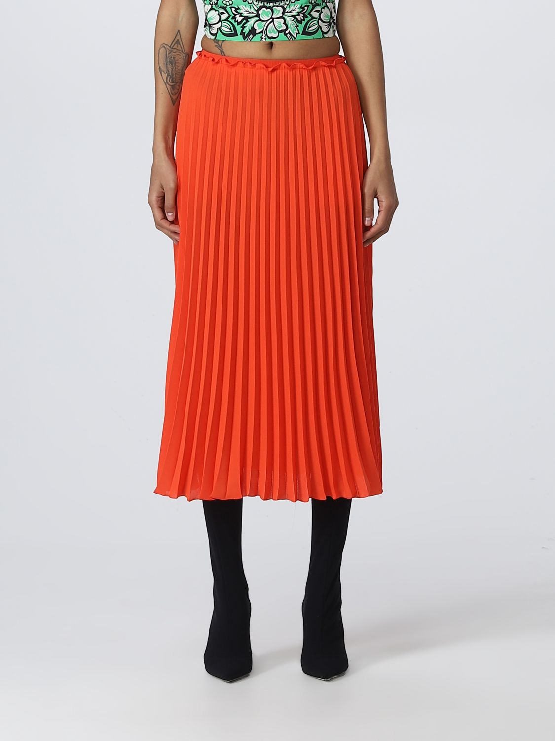 Red Valentino Skirt RED VALENTINO Woman colour Orange