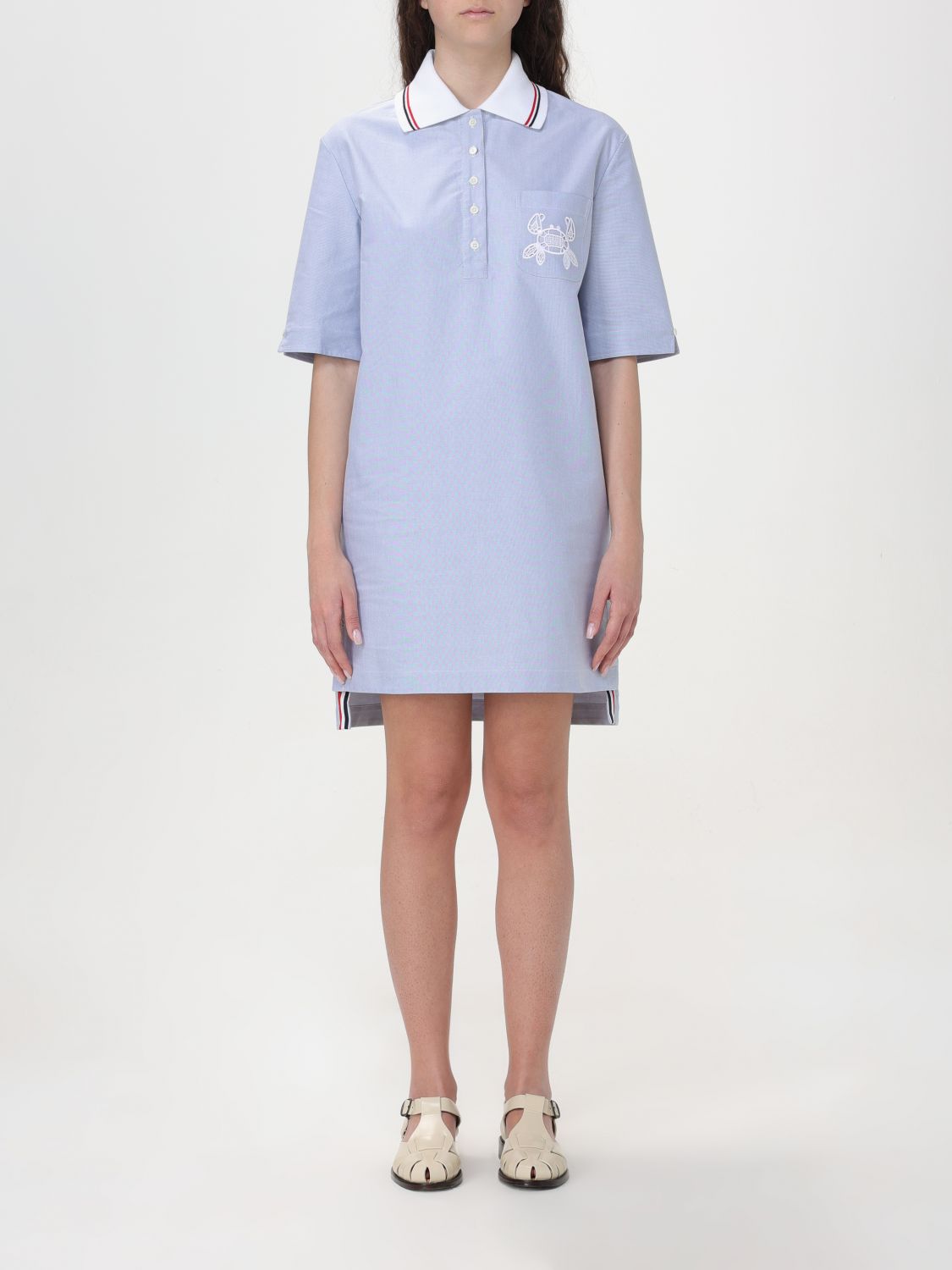 Thom Browne Dress THOM BROWNE Woman colour Blue