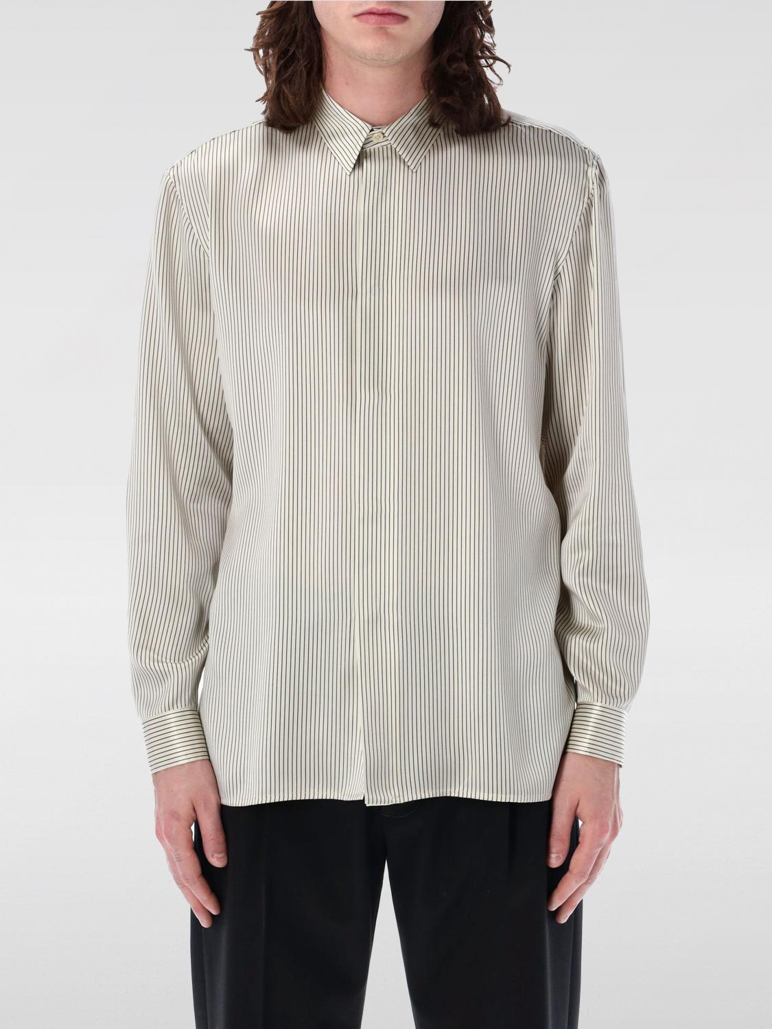 Saint Laurent Shirt SAINT LAURENT Men color White