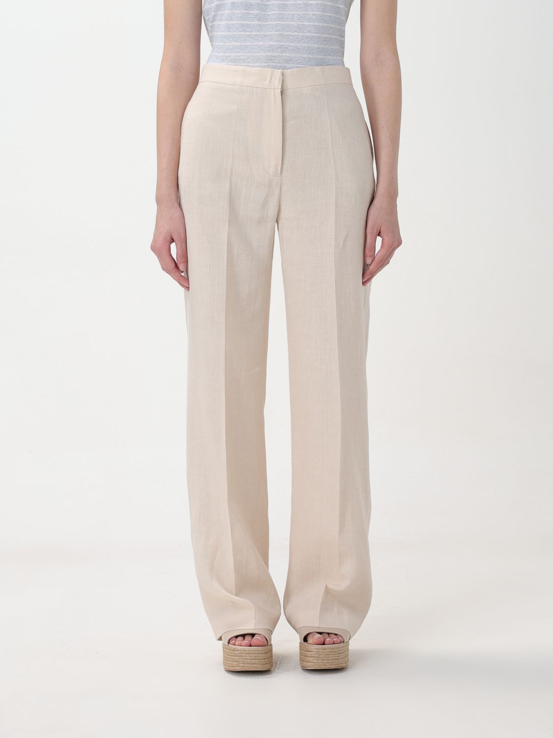 Eleventy Trousers ELEVENTY Woman colour Sand