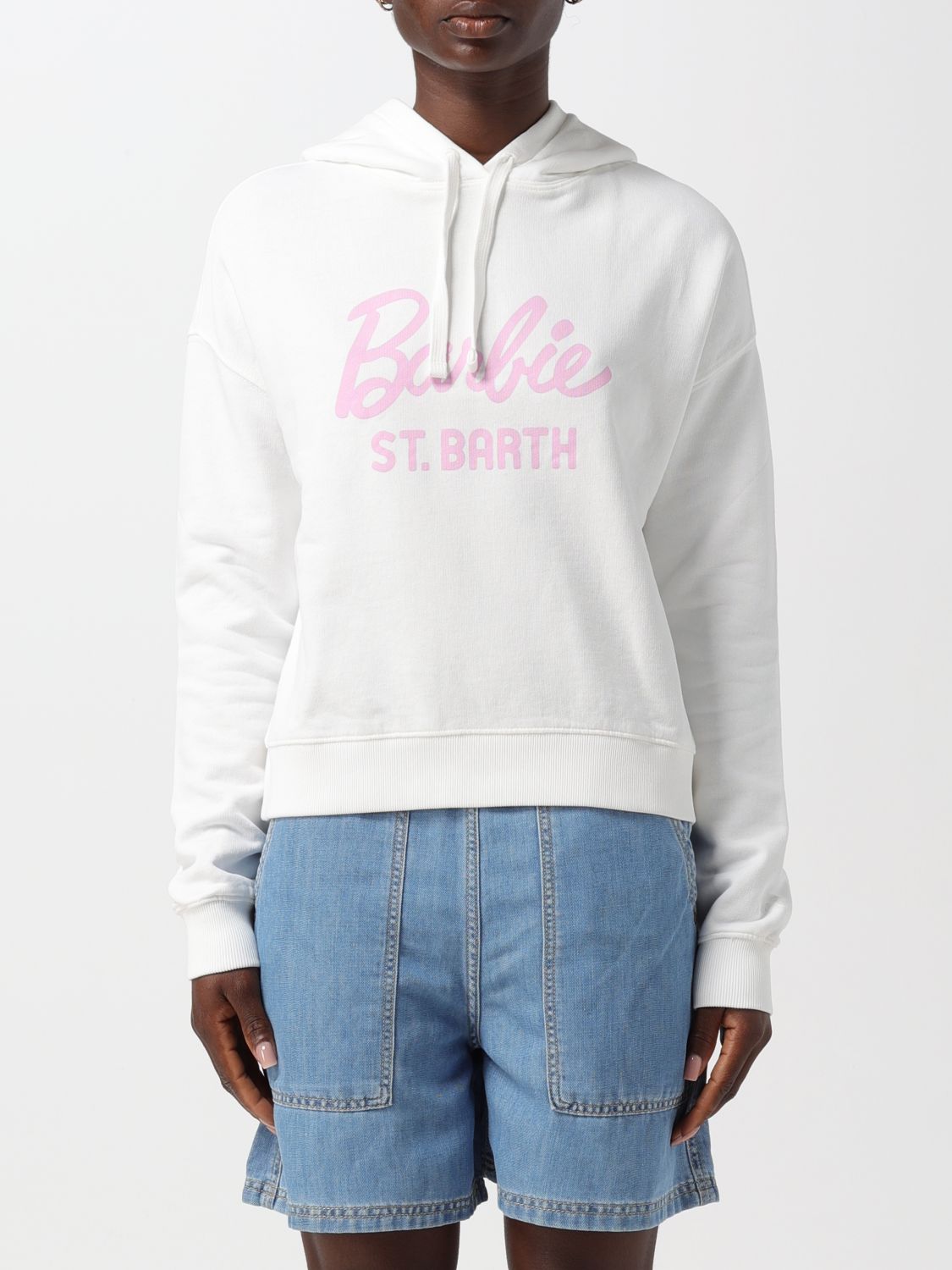 Mc2 Saint Barth Sweatshirt MC2 SAINT BARTH Woman colour White