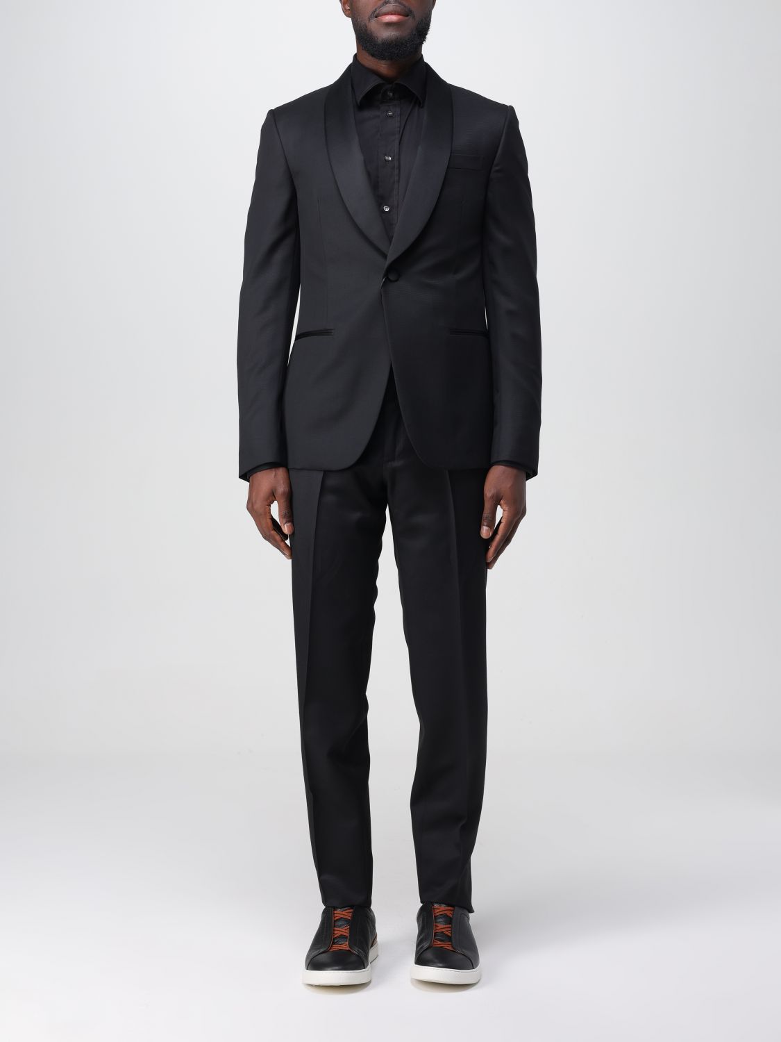 zegna Suit ZEGNA Men colour Black