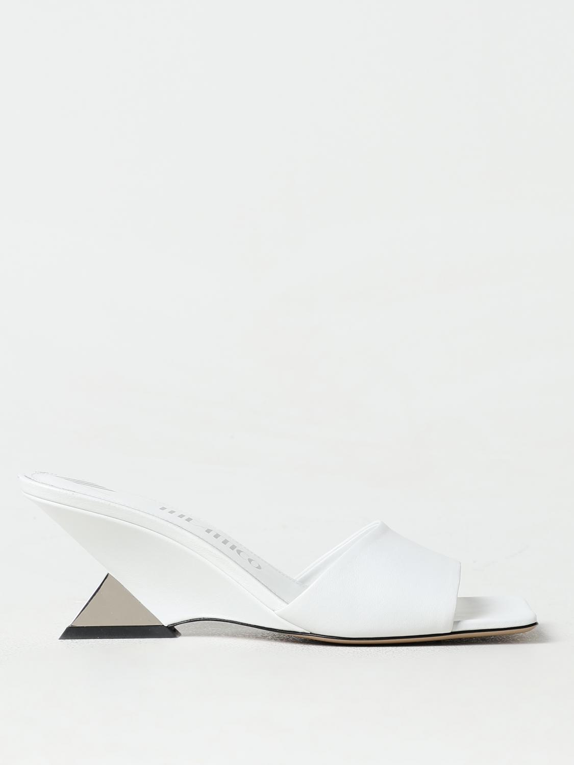 The Attico Heeled Sandals THE ATTICO Woman colour White